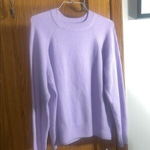 Lavender Crew Neck Sweater